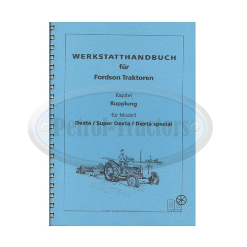 Werkstatthandbuch Kapitel Kupplung (Getriebe, Zapfwelle)